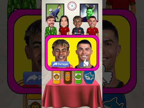 Qui va boire la boisson Chimpanzini Bananini ? Yamal ou Ronaldo 🐐😎🔥