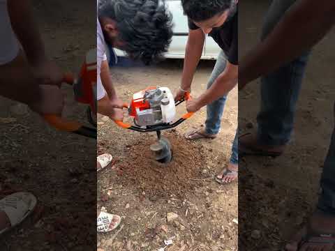 68cc Earth Auger without Drill-bit Rs.9500, 9787672239, Melur, Madurai #digging #drill #earthauger