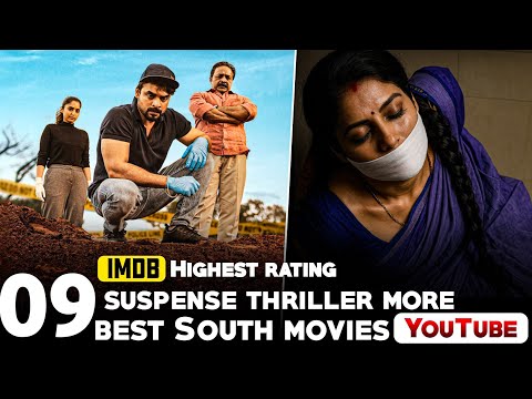 Top 9 Best South Crime Thriller Movies in Hindi  on Netflix, Prime Video | new South Indian Movies
