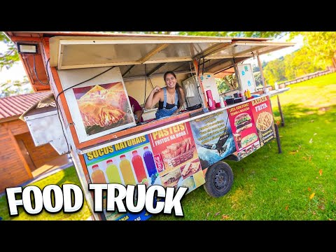 VIREI DONA DE UM FOOD TRUCK POR 24 HORAS *PASTEL*