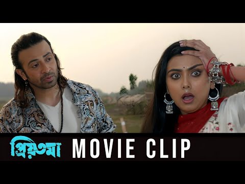 ইধিকার ভুল-ভাল ইংলিশ! PRIYOTOMA MOVIE | SHAKIB KHAN | IDHIKA