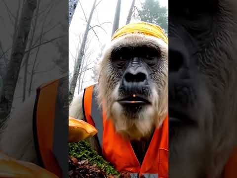 Big Foot Tries Wild Berries #bigfootvlog #bigfoot #shorts