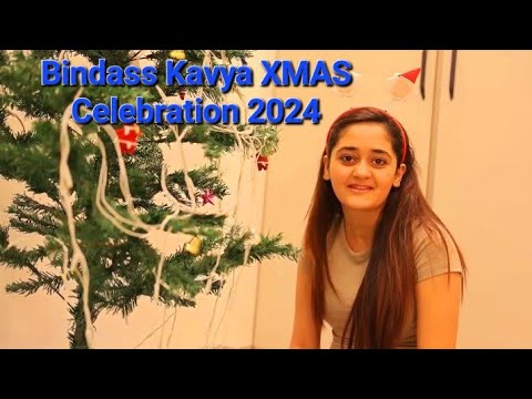 bindasskavya celebration 2024 santaclaus