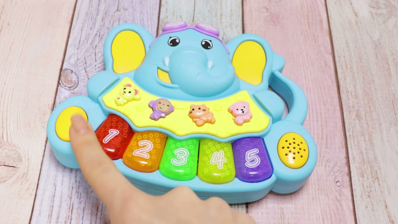 Игрушка Озвученный слоник Lanson Toys - видео