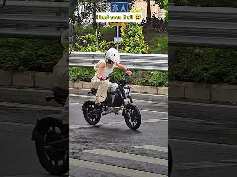 I feel so powerful 😅🤣🥰 #viral #funny #motovlog #trending #top #motorcycle #cute #bikelover #shorts