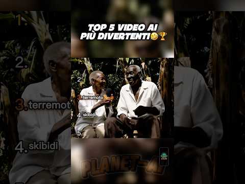 TOP 5 AI più DIVERTENTI di sempre🤣🏆 (#1 è assurda)