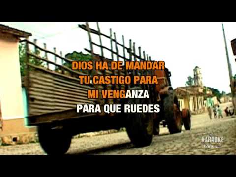 Despreciado in the style of Lupillo Rivera | Karaoke with Lyrics