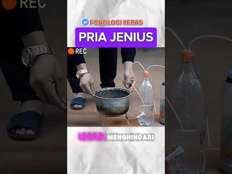 pria jenius membuat alternatif untuk menghasilkan gas di kompor #amazingviralvideo #facts #faktaunik