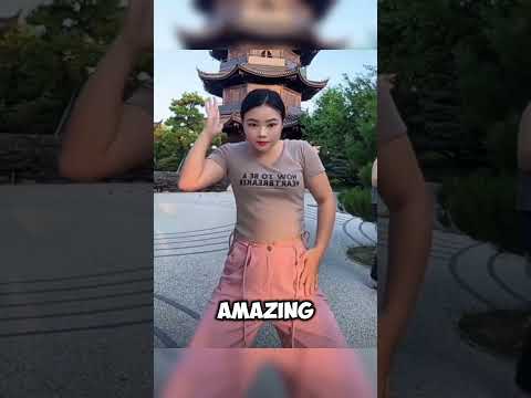 How does the talented girl keep her head stable🤯 #short #talent #girl #head #beautiful #facts