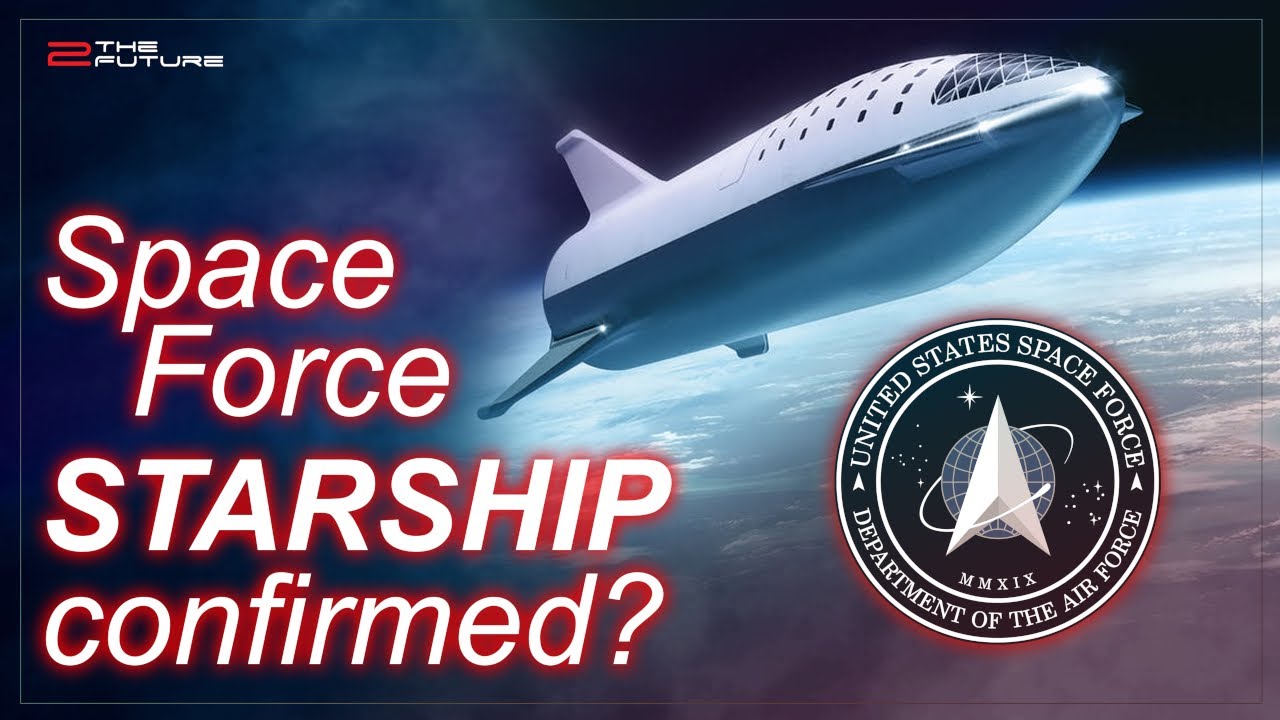 SpaceX Starship as a Space Force Military Transporter?!