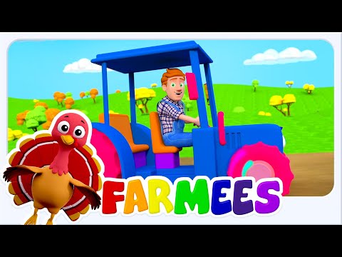 Wheels on the Tractor + More Nursery Rhymes & Baby Songs