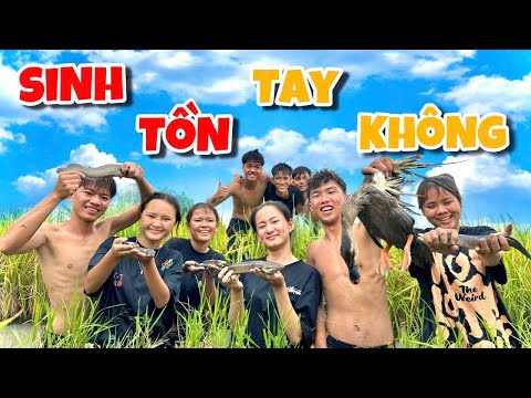 Anh Ba Phai | Thử Thách Sinh Tồn Tay Không Một Ngày Vất Vã