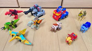 【Transformers Wild King All Robot】4体追加⁉︎イグナイトレオ、ドリルノホーン、スピリチュアン、サンダービークで遊んでみた