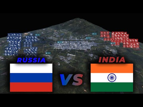 150.000 RUSSIAN ARMY vs 150.000 INDIAN ARMY | WARNO