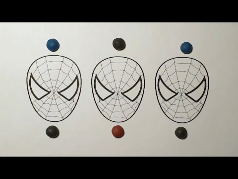 How to draw Spider Man | Magic plasticine