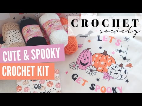 Cute & Spooky Limited Edition Crochet Kit by Crochet Society - Unboxing