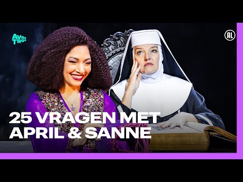 Sister Act-tour met April Darby en Sanne Wallis de Vries | 25 vragen over de musical 💒