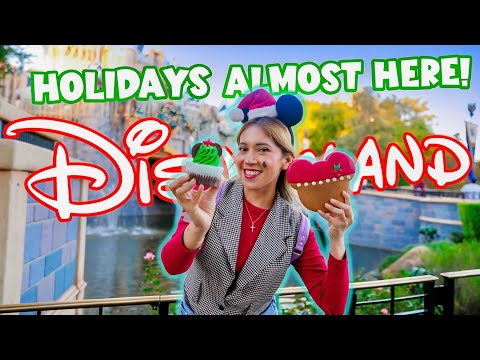 The Holidays At Disneyland Are Almost Here | Tasty Disney Holiday Baked Treats Arrive Early!