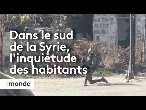 Dans le sud de la Syrie, l'inquiétude des habitants