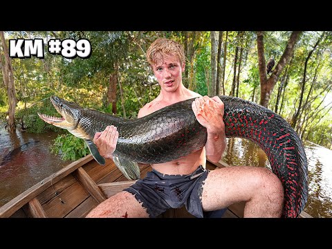 Ik Jaagde Op Monster Vissen In De Amazone Rivier!