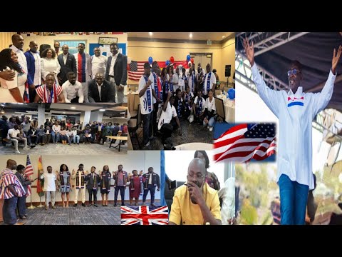 We Are All Coming Ghana To Campaign And Vote For Bawumia-NPP USA & UK Fans Finishes Kennedy As They