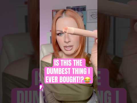 IS THIS THE DUMBEST THING I EVER BOUGHT!? 😂 2-in-1 lip liner and lip balm!? #makeup #lipliner