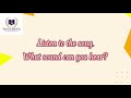 Understanding Sounds and Actions