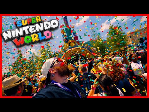 This Park BLEW My Mind – Super Nintendo World at Epic Universe!