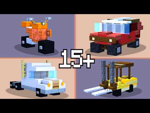 Best Vehicle Build Hacks in Minecraft