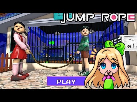 BRINCA Y BRINCA EN LA PRISION DEL CALAMAR!! 😱 JUMP ROPE PRISON RUN (Obby)