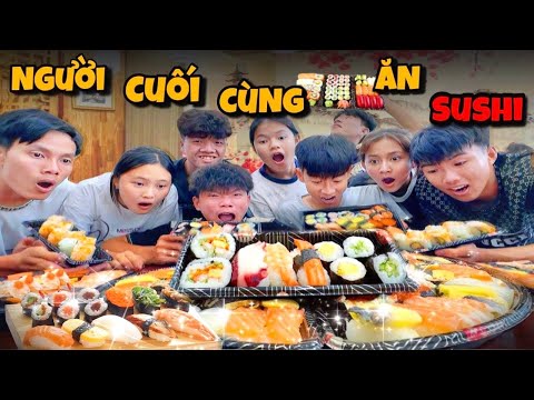 Anh Ba Phải | Thử Thách Người Cuối Cùng Còn Ăn Sushi 🍣 Thắng 5.000.000