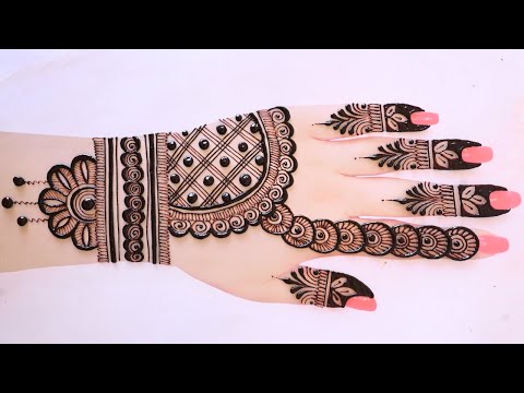 Very beautiful stylish mehndi design | easy arabic mehndi | mehandi design | mehndi design | Mehndi