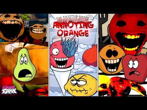 FNF: Vs Annoying Orange // The Amazing Grace Act 2 – New Update (New Songs) █ Friday Night Funkin' █
