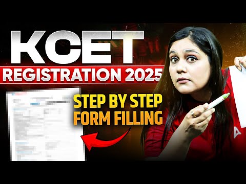 KCET 2025 Application Form | Step-by-Step Process | LIVE Form Filling