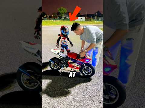 This child is a professional bike rider 😱 #shorts