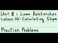 Understanding Slope and Line Equations