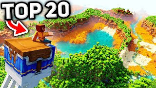 The BEST MINECRAFT SEEDS for the NEW UPDATE!