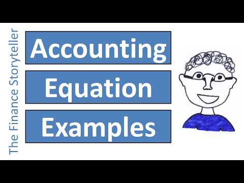 Accounting equation examples