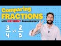 Comparing Fractions with Different Denominators