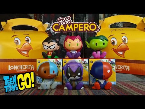 POLLO CAMPERO | TEEN TITANS GO (2024) COLECCIÓN COMPLETA