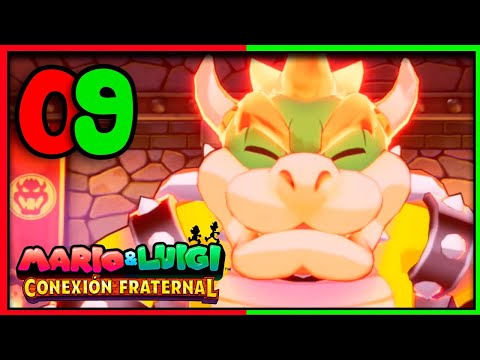 MARIO & LUIGI: CONEXIÓN FRATERNAL💡PARTE 9 "NO HAY MEJOR JEFAZO QUE BOWSER"💡 GUÍA 100% EN ESPAÑOL