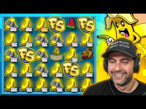 BUYING TONS of BONUSES on the *NEW* FRKN BANANAS & CHOCOLATE ROCKET SLOTS!! (Bonus Buys)