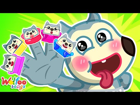 Finger Family Toys Story 🧸 Sibling Play with Toys Songs 🎶 Wolfoo Nursery Rhymes & Kids Songs