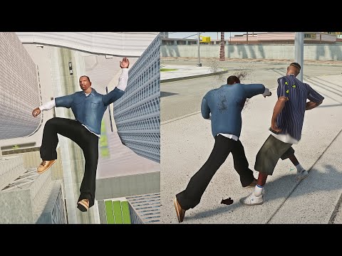 GTA 5 Animations to GTA SA Mod (Franklin Animations)