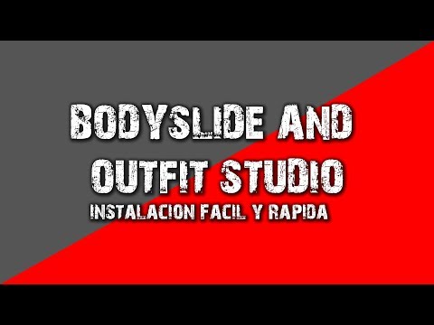 how to use bodyslide and outfit studio skyrim