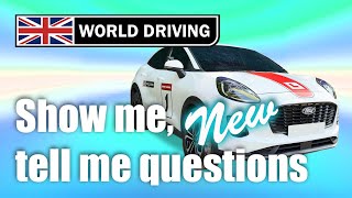 NEW! Show Me, Tell Me Questions 2025 - Driving Test Questions