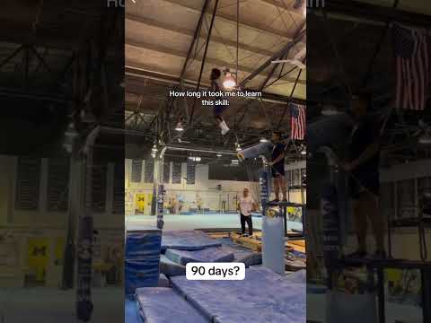 How long did you think it took?🤔 #sport #gymnast