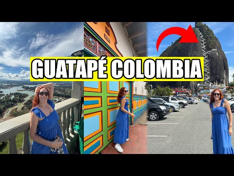 GUATAPÉ 1 DÍA Antioquia Colombia | Subí MÁS DE 700 ESCALONES para Grabar éste VLOG
