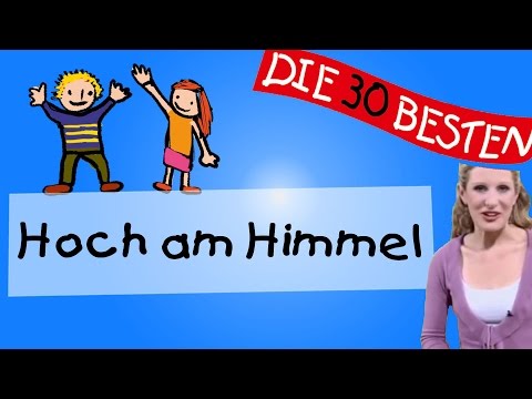 Hoch am Himmel  - Anleitung zum Bewegen || Kinderlieder