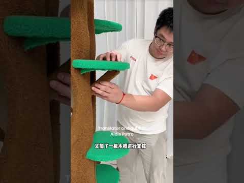 ADIK PENGEN RUMAH POHON 🌲 #dubbing #funny #musang #shorts #fyp #trending 